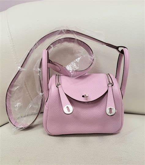 hermes mini lindy mauve pale|mauve sylvestre Hermes colors.